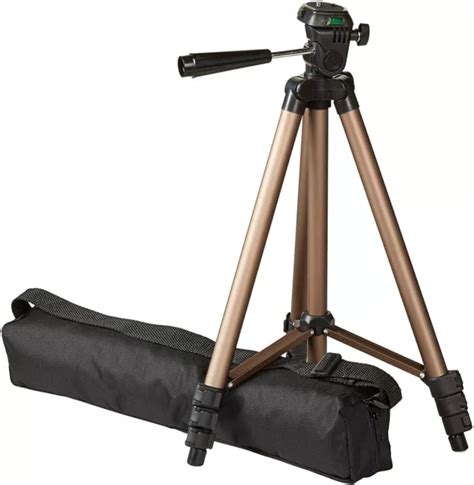 It is compatible with most DSLR <b>cameras</b> and camcorders, and comes with a handle bag for easy carrying. . Camera tripod amazon